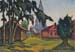 Коломенское летом. К. м., 50x70. 80-е годы.